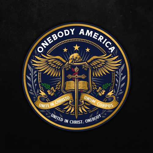 A strong and powerful logo for Onebody America.