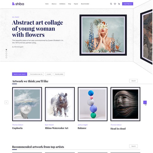 Art Gallery Website 