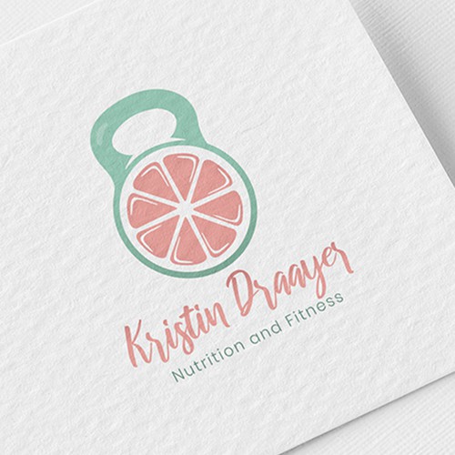 Logo Design for Nutrition and Fitness Coaching Business for Women