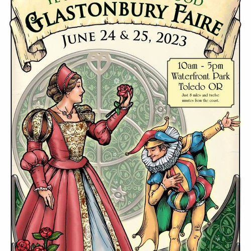 Glastonbury Faire poster