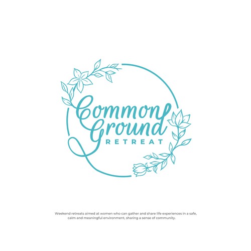 Elegant logo design for female gathering business