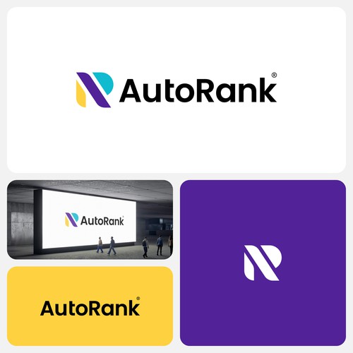 Modern Brand Identity for AutoRank