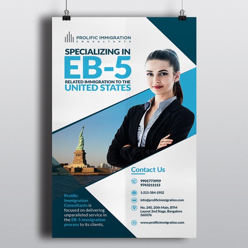 Immigration Consulting Company - Poster Design Needed