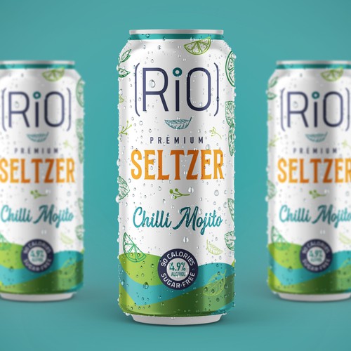 Seltzer Drink Can Design