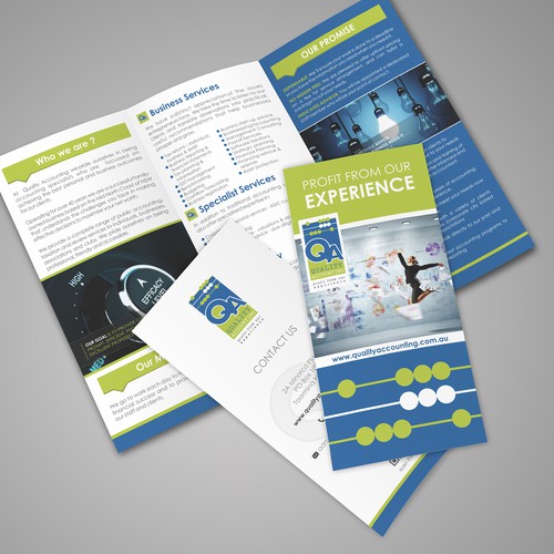 tri-fold brochure