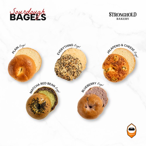 Bagels Menu Design