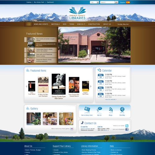 Library Website Redesign