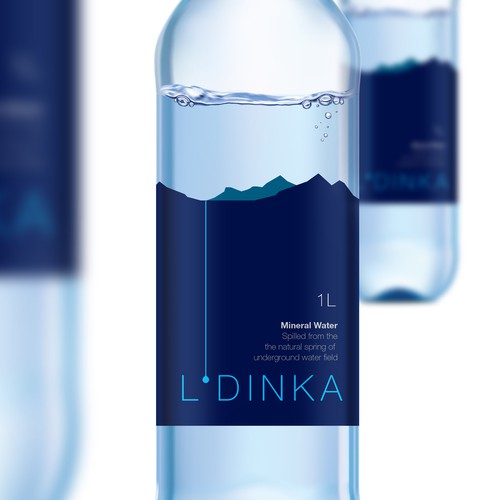 L'dinka Mineral water bottle