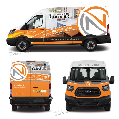 car wrap for NV Kitchen & Bath