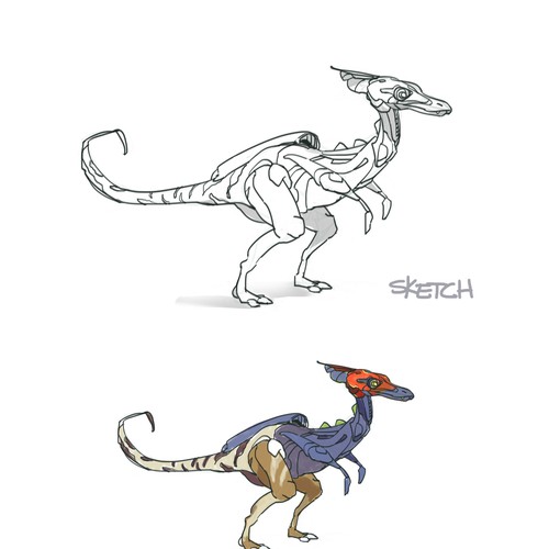 Dinosaur Robot Concepts