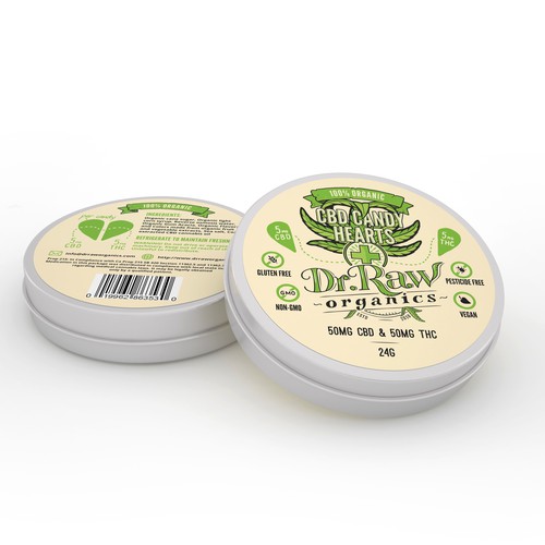 Product Label for Dr. Raw