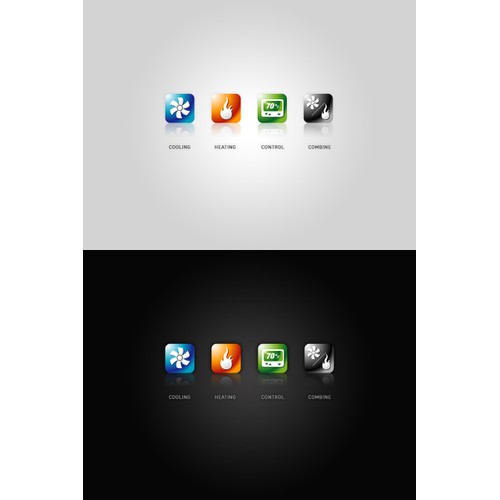 ADK Corporation needs a new icon or button design