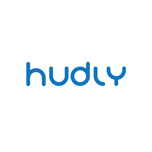 Simple, text based logo for startup