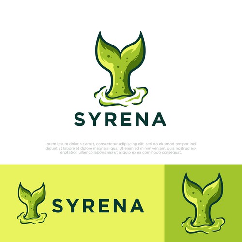 SYRENA logo design