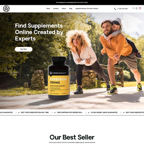  Redesign our Website