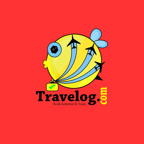 Travelog.com  Logo Design