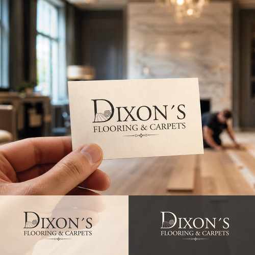 Elegant flooring & interiors wordmark