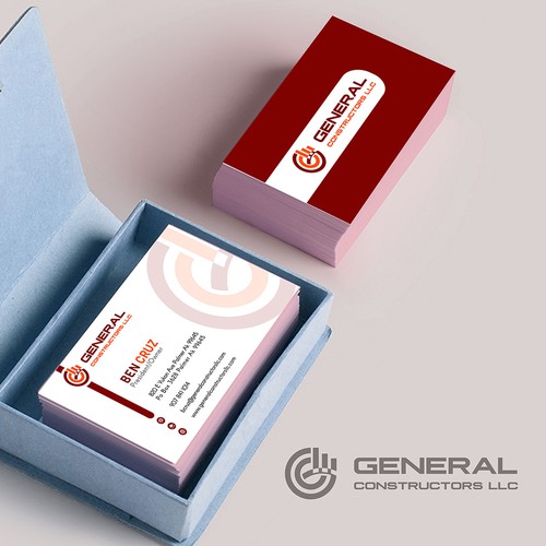 Concept de logo de General Constructor LLC