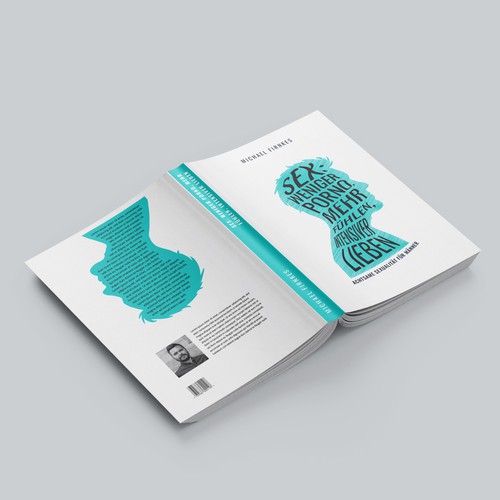 Typographic book cover design