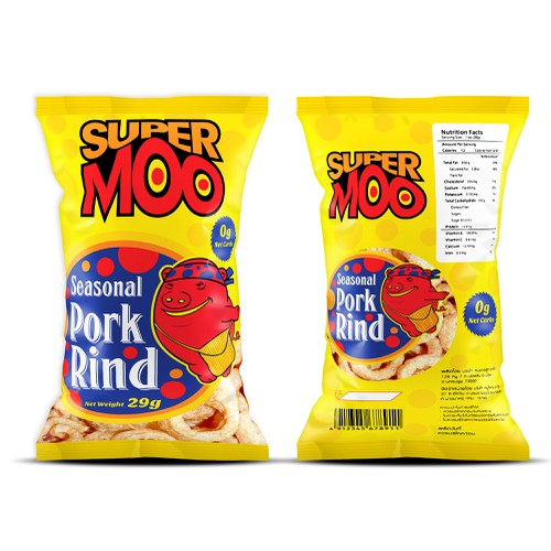 Help Snack Brands Thailand with a new product packaging