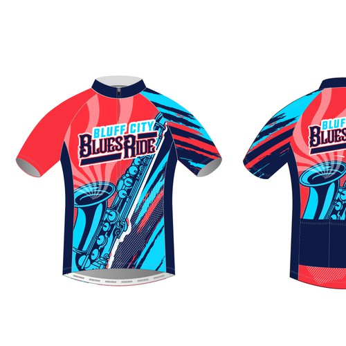 Funky fresh modern jersey for event