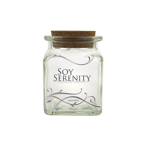 Soy Serenity Product Label Design