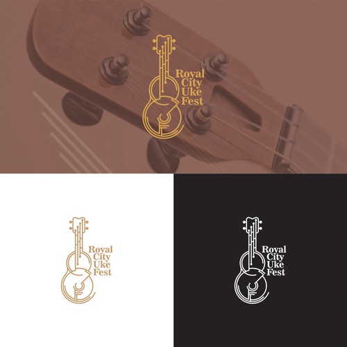 Logo Concept for Royal City Uke Fest