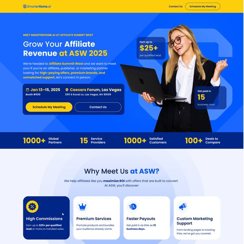 SmarterHome.ai Landing Page