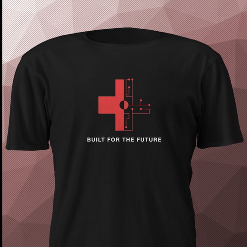 Medical Tech T-shirt Design Example