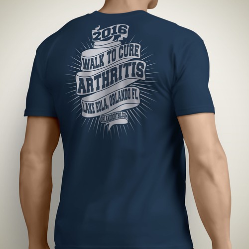 Walk to cure Arthritis tshirt contest