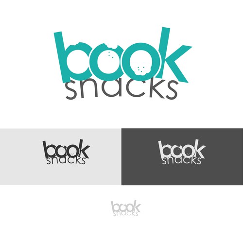 BookSnacks logo concept