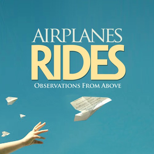 Design E Book cover for Airplane Rides - Observations From Above