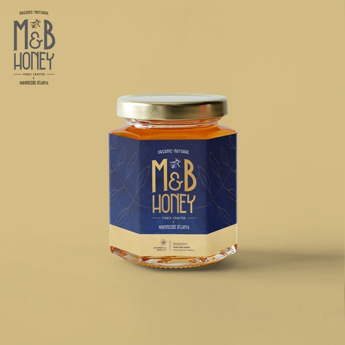 M&B Honey jar