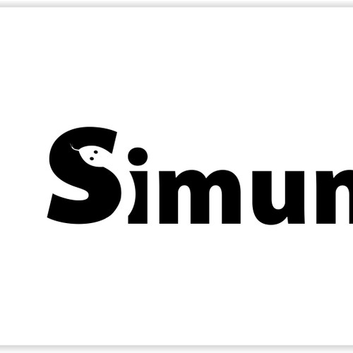 logo for simuntu: A niche social network startup