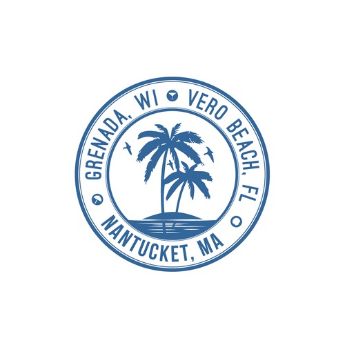 Logo representing coastal vacation homes