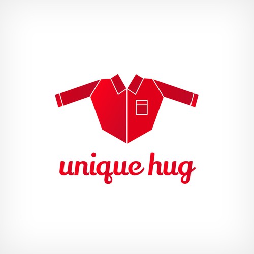 Logo "unique hug"