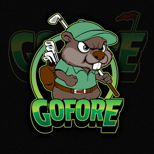 Fun logo for golf clothing line