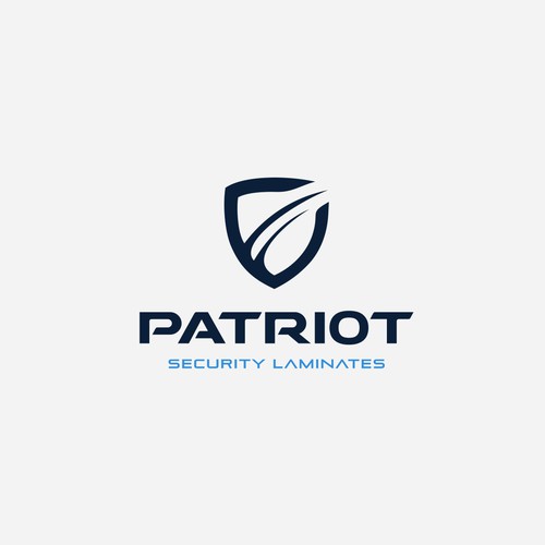 PATRIOT Security Laminates logo design