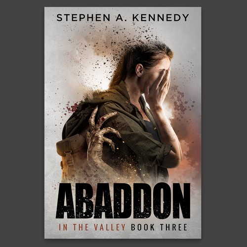 "Abaddon" Post-Apocalyptic Book Cover Design