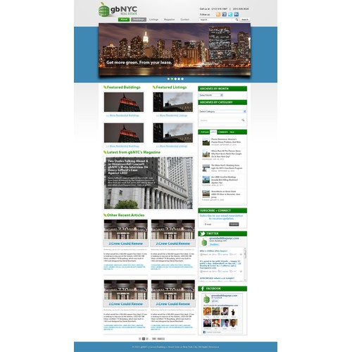 New York City Green Real Estate Brokerage Needs New Website!