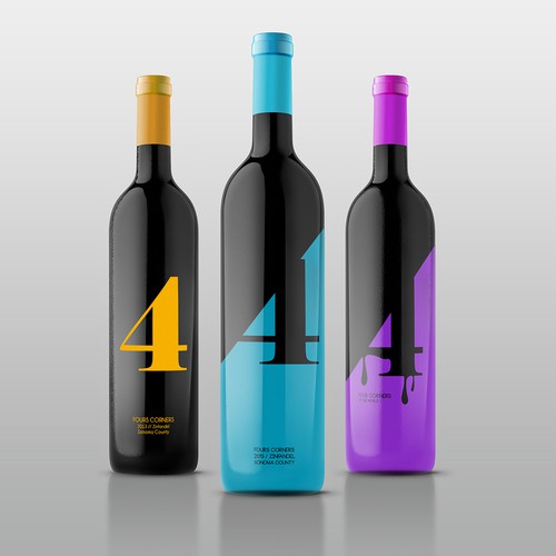 Wine Label Design for Global New Generation Brand