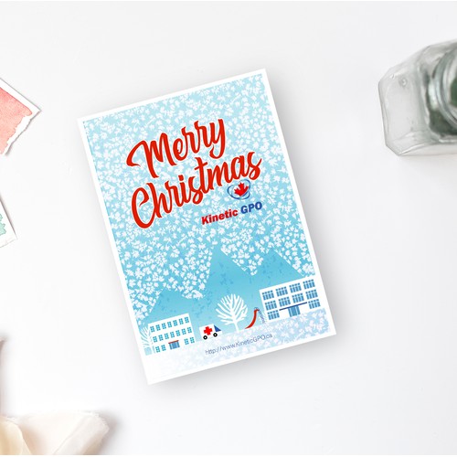 Christmas card design