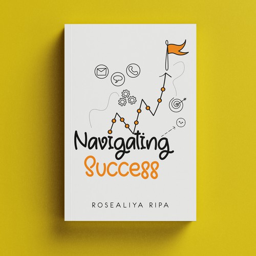 Navigating Success Book Cover design