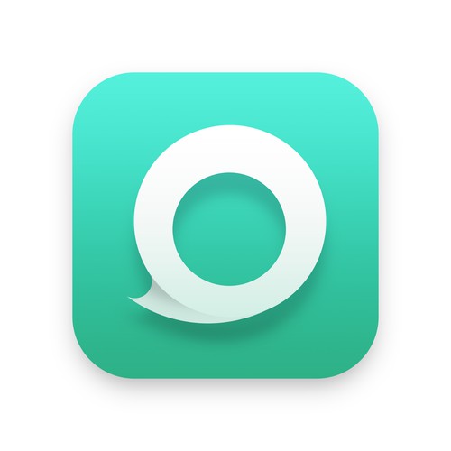 Logo concept for messaging app