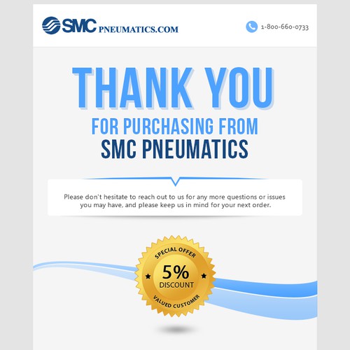 Post Purchase Thank You Email