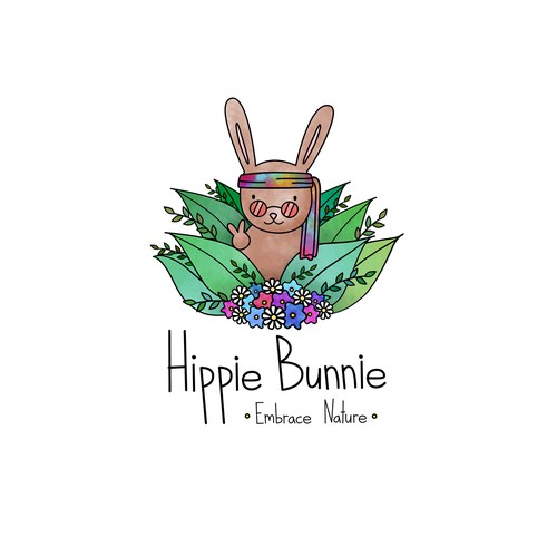 Hippie Bunnie Logo