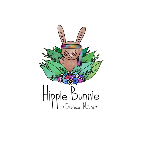 Hippie Bunnie Logo