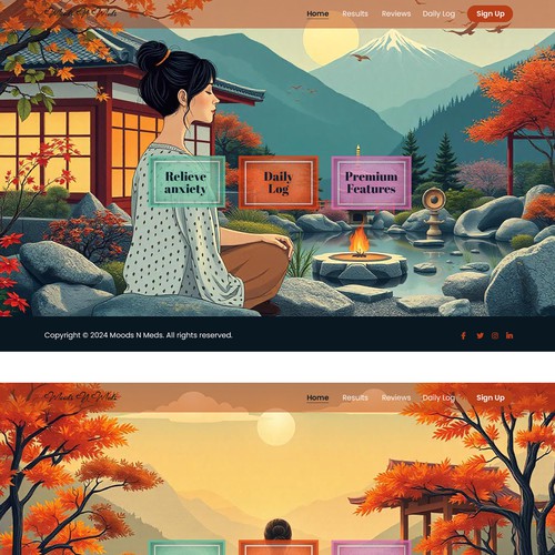 Figma Website hero Image Design