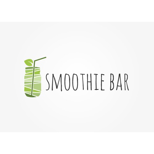 Smoothie logo healthy lifestyle!