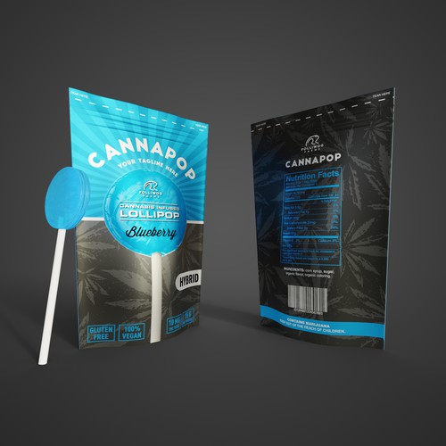Package Design for Cannabis Infused Lollipop